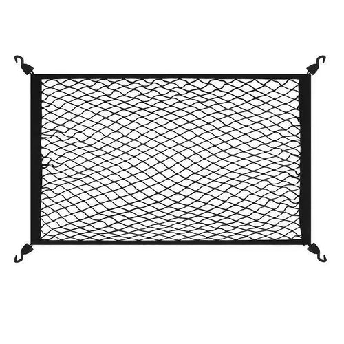 Universal Truck Bed Net Elastic Cargo Mesh Polyester Tailgate Organizer Multi Purpose Light Load Secure Transport Easy Install